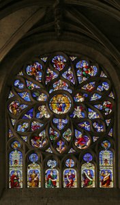 Window depicting Tree of Jesse